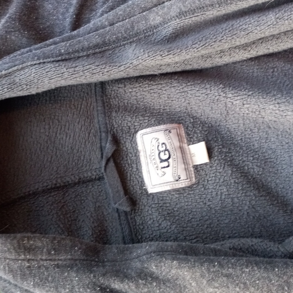 UGG Lounge Gray Cardigan, size Medium - Picture 3 of 8